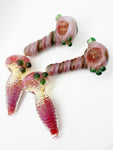 Pink Passion Glass Pipes- Various Designs