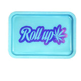 Roll Up Rolling Tray-Baby Blue