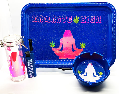 Namaste High Rolling Tray Set