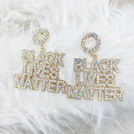 Black Lives Matter (BLM) Earrings-various styles