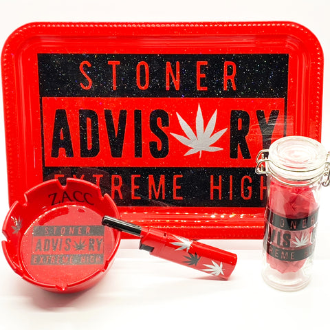 Stoner Advisory Rolling Tray Set