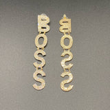 BOSS Rhinestone Earrings