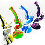 8'' Round Silicone Ball Bubbler Water Pipe