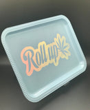 Roll Up Rolling Tray-Baby Blue