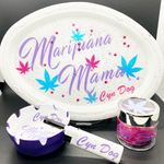 Marijuana Mama Rolling Tray set