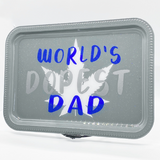 World's DOPEST Dad Rolling Tray Set