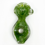Twisted Donut Glass Pipe